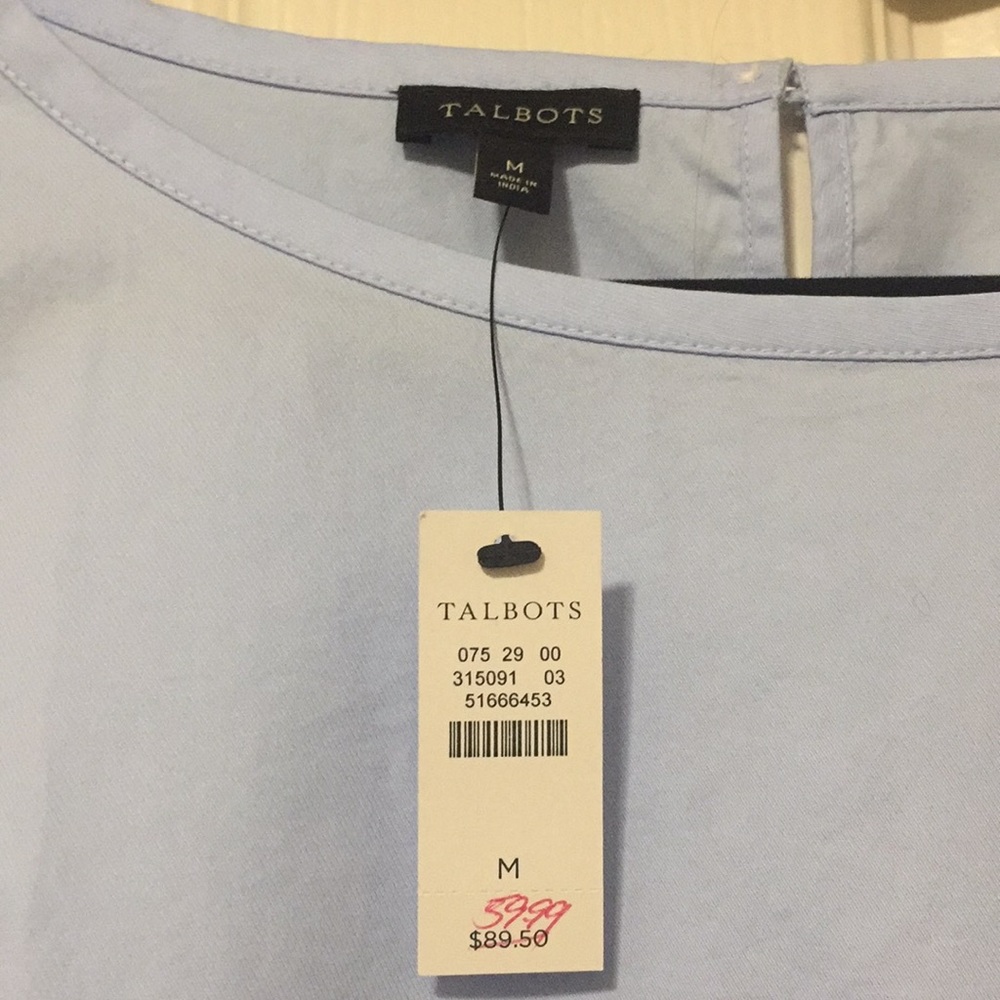 Talbots tunic blouse - Picture 3 of 3